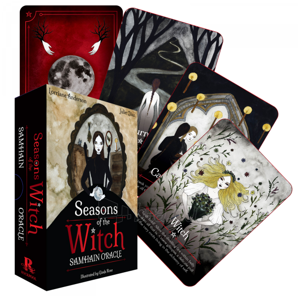 Tarot kortos Seasons Of The Witch Samhain Oracle kortos Rockpool paveikslėlis 1 iš 7