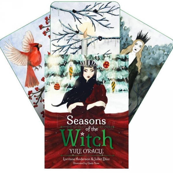 Tarot kortos Seasons Of The Witch Yule Oracle kortos Rockpool paveikslėlis 1 iš 6