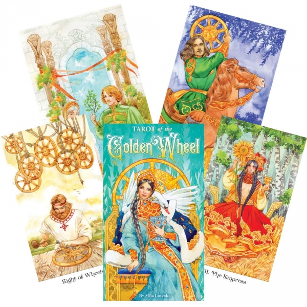 Tarot of the Golden Wheel kortos paveikslėlis 11 iš 12