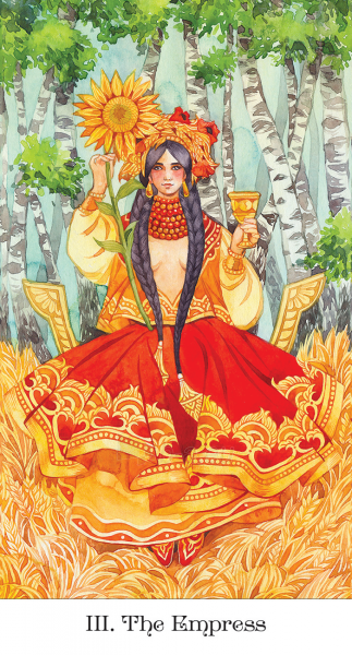 Tarot of the Golden Wheel kortos paveikslėlis 9 iš 12