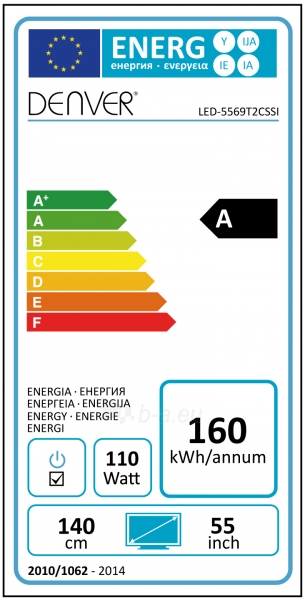 Televizorius Denver LED-5569T2CS paveikslėlis 3 iš 3