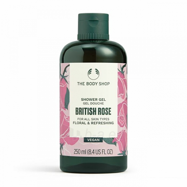 Dušo želė The Body Shop Sprchový gel British Rose 250 ml paveikslėlis 1 iš 1