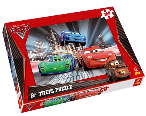 Wood Puzzle, CARS Puzzle, Disney Pixar Puzzle, Heavy Pressboard