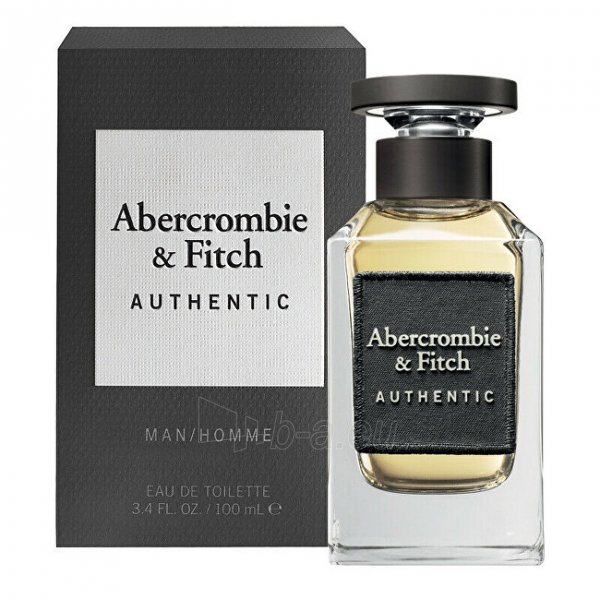 Tualetinis vanduo Abercrombie & Fitch Authentic Man EDT 50 ml paveikslėlis 1 iš 1