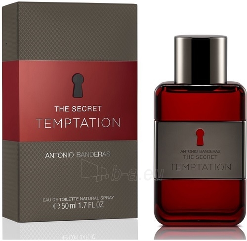 Tualetinis vanduo Antonio Banderas The Secret Temptation EDT 50 ml paveikslėlis 1 iš 2