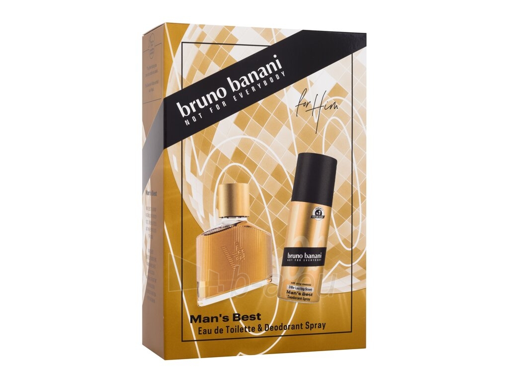 Tualetinis vanduo Bruno Banani Man´s Best Eau de Toilette 30ml (Rinkinys) paveikslėlis 1 iš 1