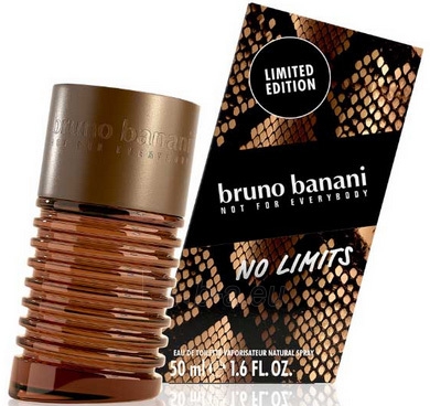 Tualetinis vanduo Bruno Banani No Limits Man EDT 50 ml paveikslėlis 1 iš 3