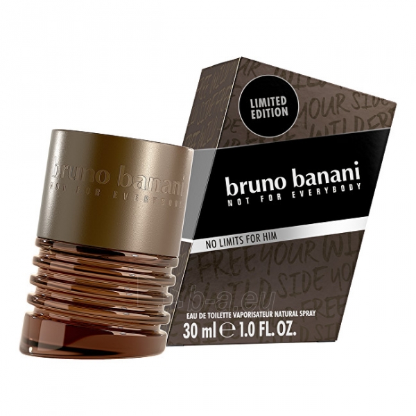 Tualetinis vanduo Bruno Banani No Limits Man EDT 50 ml paveikslėlis 3 iš 3