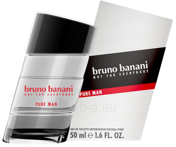 Tualetinis vanduo Bruno Banani Pure Men EDT 50ml paveikslėlis 1 iš 1