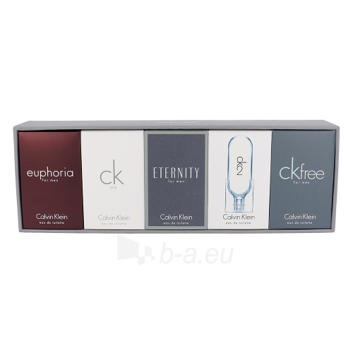 eau de toilette Calvin Klein Mix Giftset EDT 5x10ml for men paveikslėlis 1 iš 1