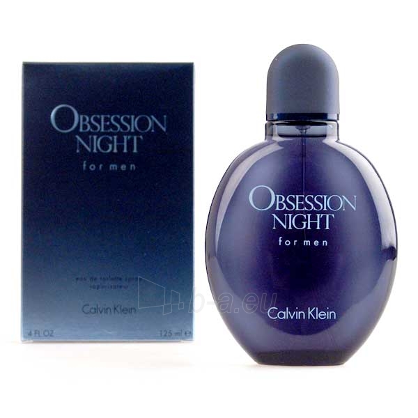 Tualetinis vanduo Calvin Klein Obssesion Night EDT vyrams 30ml paveikslėlis 1 iš 1