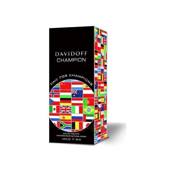 Davidoff Champion Internat. Flags EDT 90ml paveikslėlis 1 iš 1