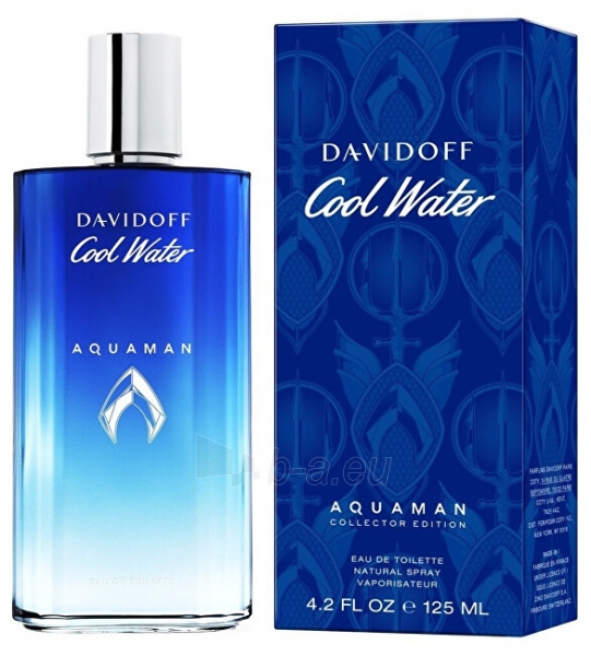 Tualetinis vanduo Davidoff Cool Water Aquaman EDT 125ml Collector Edition paveikslėlis 1 iš 1