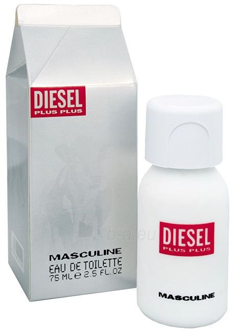 Tualetinis vanduo Diesel Plus Plus Masculine EDT 75ml paveikslėlis 1 iš 2