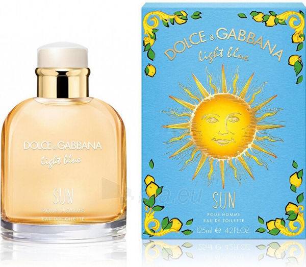 Tualetinis vanduo Dolce&Gabbana Light Blue Sun Pour Homme EDT 75ml paveikslėlis 1 iš 1