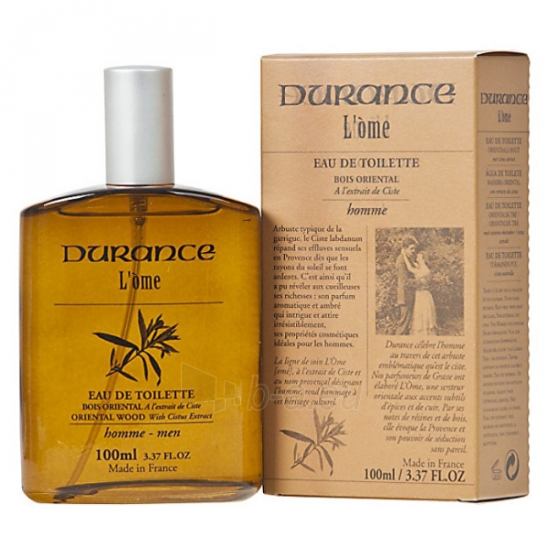 eau de toilette Durance L´Ome Orientální dřevo EDT 100 ml paveikslėlis 1 iš 1