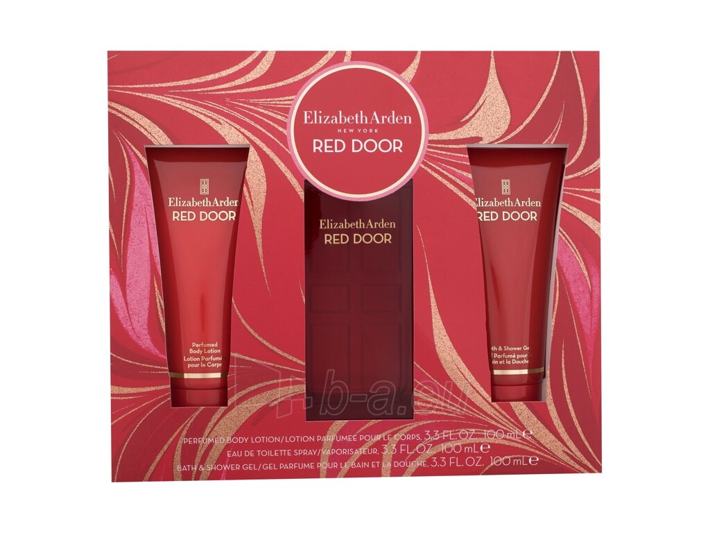 Perfumed water Elizabeth Arden Red Door Eau de Toilette 100ml (Set) paveikslėlis 1 iš 1