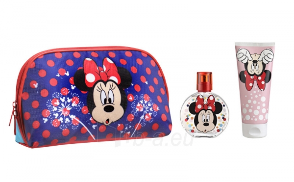 Tualetinis vanduo EP Line Minnie EDT 50 ml + dušo želė 100 ml + maišelis paveikslėlis 1 iš 1