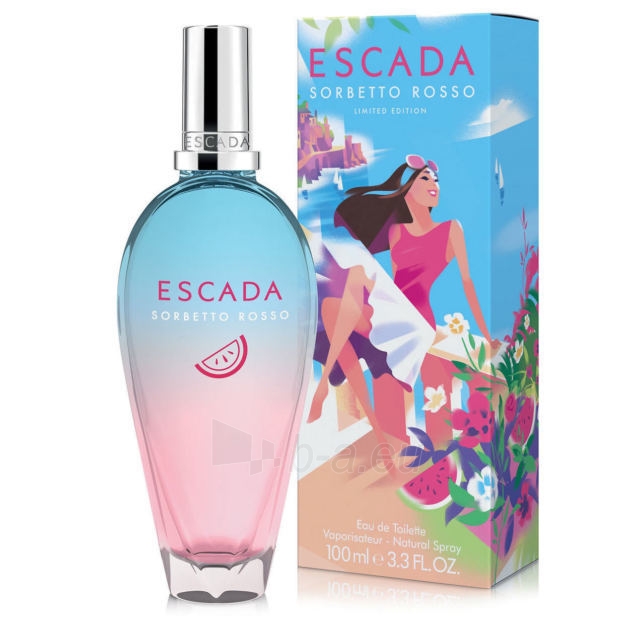 Tualetinis vanduo Escada Sorbetto Rosso EDT 100ml paveikslėlis 1 iš 3