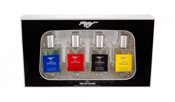 Tualetinis vanduo Ford Mustang Collection Eau de Toilette 4x15ml paveikslėlis 1 iš 1