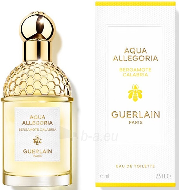 Tualetinis vanduo Guerlain Aqua Allegoria Bergamote Calabria EDT 75ml paveikslėlis 2 iš 2