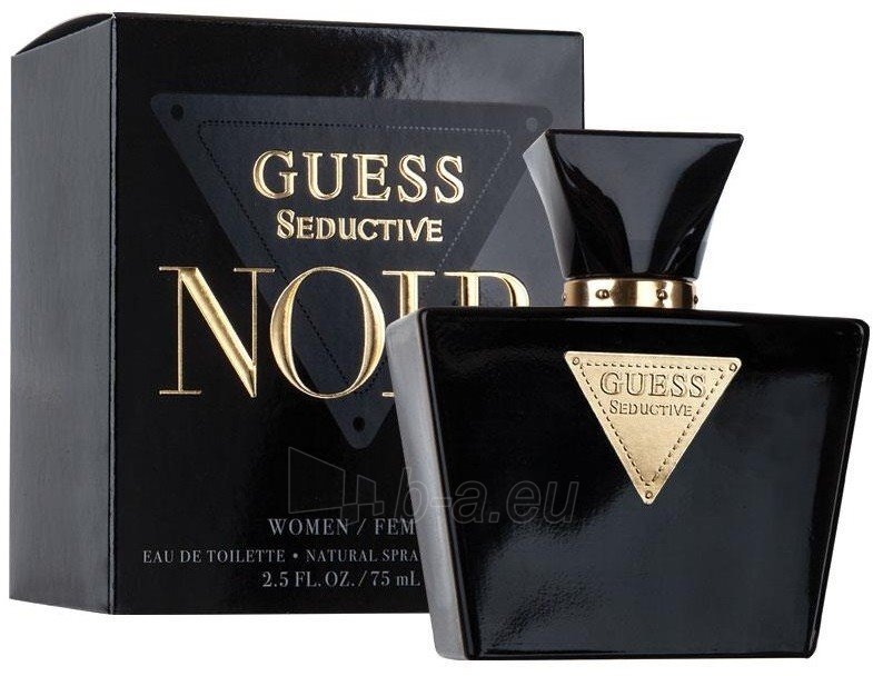 Tualetinis vanduo GUESS Seductive Noir Eau de Toilette 75ml paveikslėlis 1 iš 3