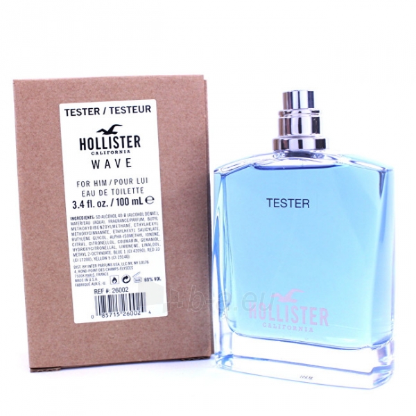 Tualetinis vanduo Hollister Wave For Him EDT 100 ml (testeris) paveikslėlis 1 iš 1