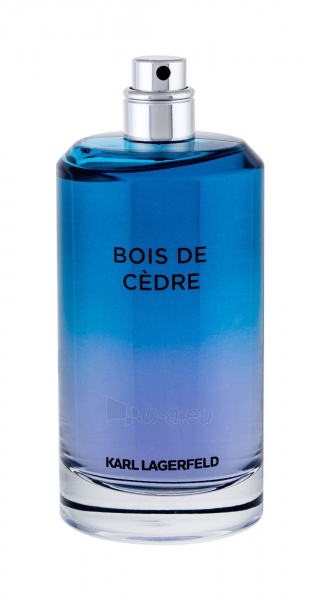 Tualetes ūdens Karl Lagerfeld Les Parfums Matieres Bois de Cedre Eau de Toilette 100ml (testeris) paveikslėlis 1 iš 1