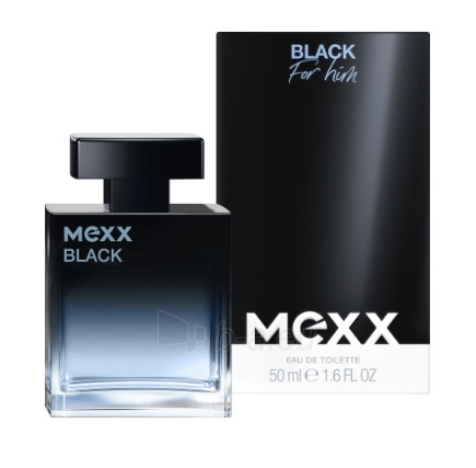 Tualetinis vanduo Mexx Black EDT 50ml paveikslėlis 2 iš 2