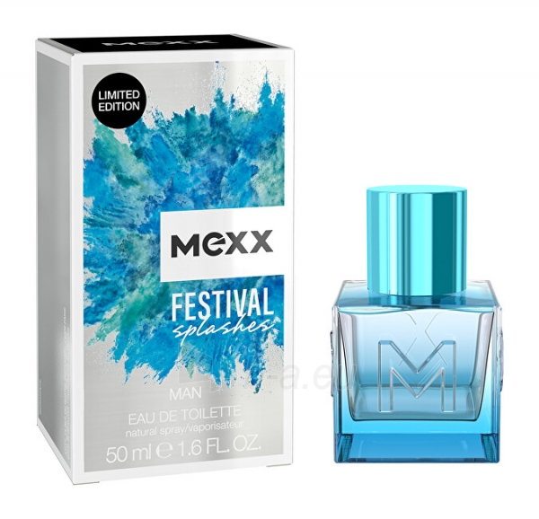 Tualetinis vanduo Mexx Festival Splashes Eau de Toilette 50ml paveikslėlis 1 iš 2