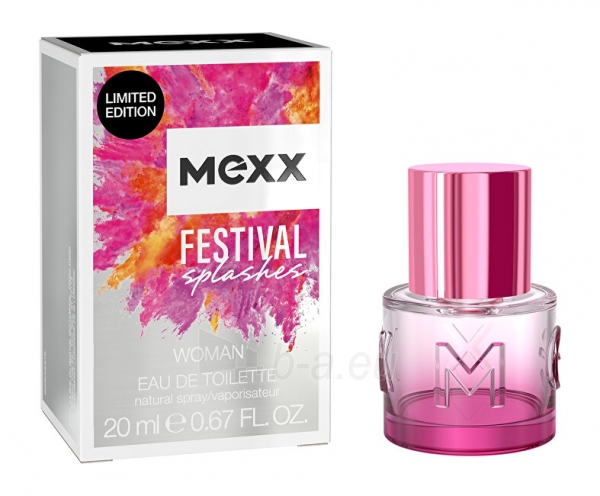 Tualetes ūdens Mexx Festival Splashes EDT 20 ml paveikslėlis 2 iš 2