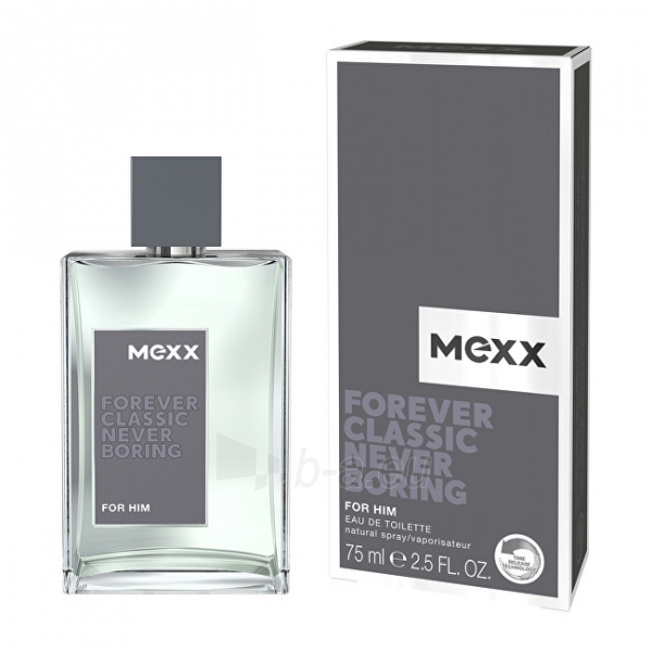 Tualetes ūdens Mexx Forever Classic Never Boring for Him EDT 75 ml paveikslėlis 1 iš 3