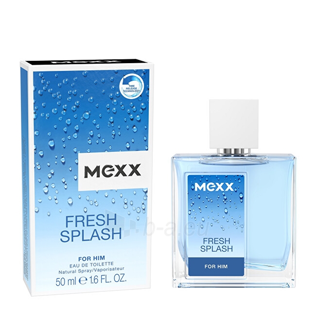 Tualetes ūdens Mexx Fresh Splash Man - EDT - 50 ml paveikslėlis 1 iš 1