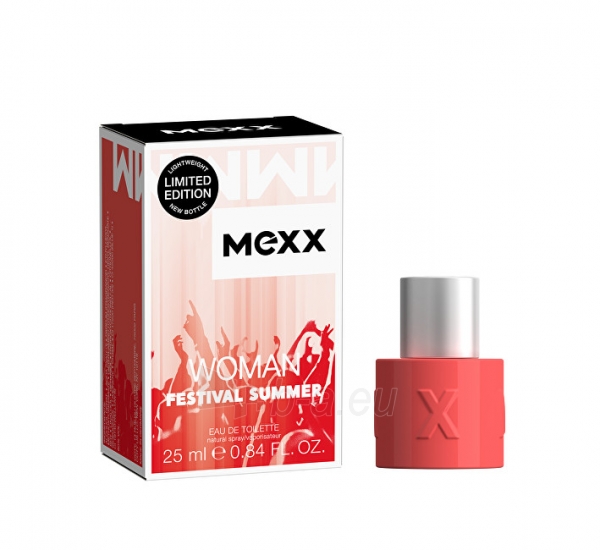 Tualetes ūdens Mexx Summer Festival Woman EDT 25 ml paveikslėlis 2 iš 2