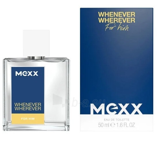 Tualetes ūdens Mexx Whenever Wherever Men EDT 30 ml paveikslėlis 1 iš 2