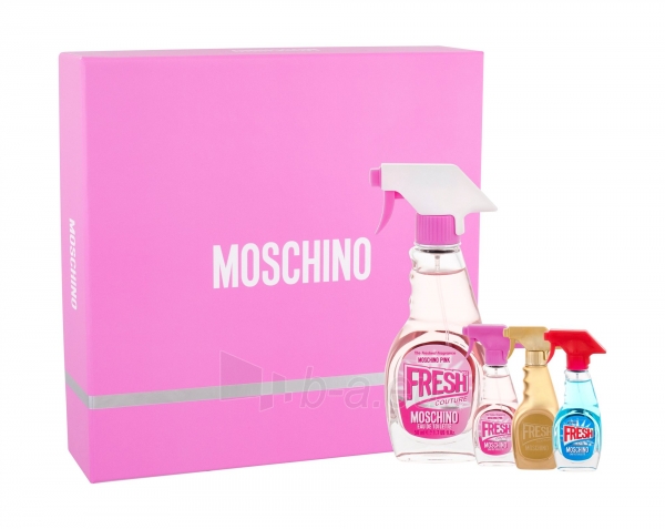 Tualetes ūdens Moschino Fresh Couture Pink Eau de Toilette 50ml (Rinkinys) paveikslėlis 1 iš 1