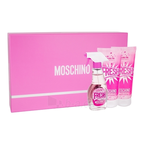 Tualetes ūdens Moschino Fresh Couture Pink EDT 50ml (Rinkinys ) paveikslėlis 1 iš 1