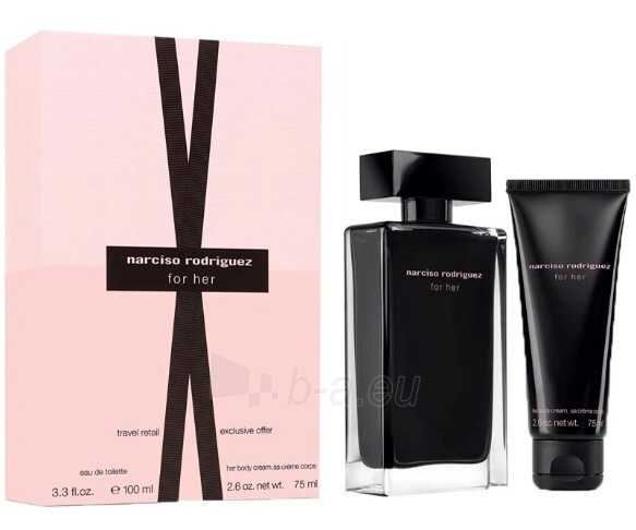 Tualetinis vanduo Narciso Rodriguez For Her EDT 100 ml (Rinkinys 2) paveikslėlis 1 iš 1