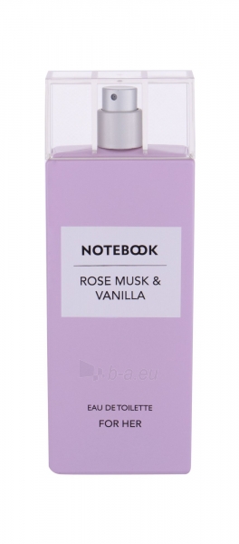 Tualetinis vanduo Notebook Fragrances Rose Musk & Vanilla EDT100ml paveikslėlis 1 iš 1