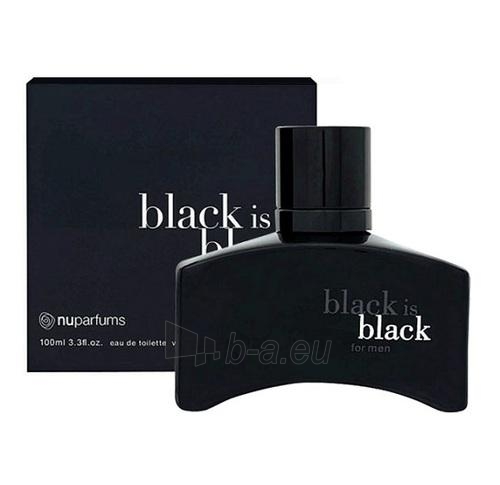 Tualetinis vanduo Nuparfums Black is Black EDT 100ml paveikslėlis 2 iš 2