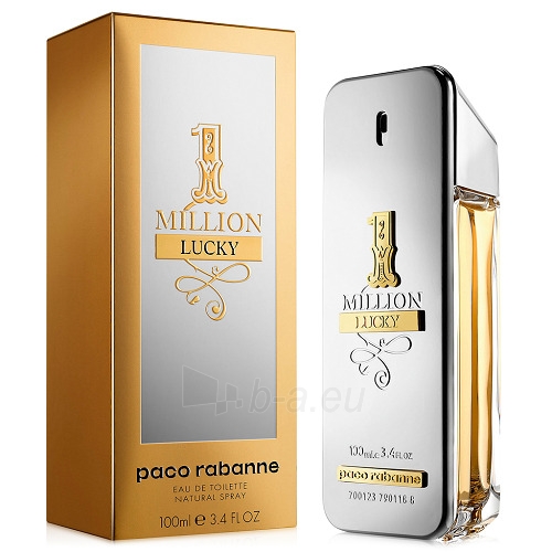 Tualetinis vanduo Paco Rabanne 1 Million Lucky - EDT - 200 ml paveikslėlis 2 iš 4