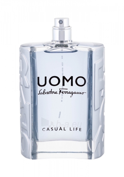 Tualetes ūdens Salvatore Ferragamo Uomo Casual Life Eau de Toilette 100ml (testeris) paveikslėlis 1 iš 1