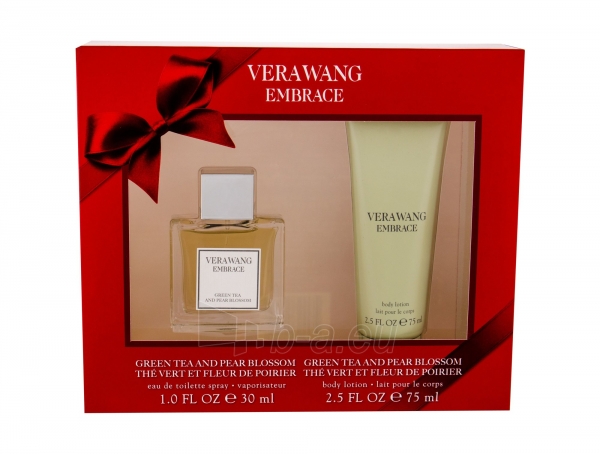 Perfumed water Vera Wang Embrace Grean Tea and Pear Blossom Eau de Toilette 30ml (Set) paveikslėlis 1 iš 1