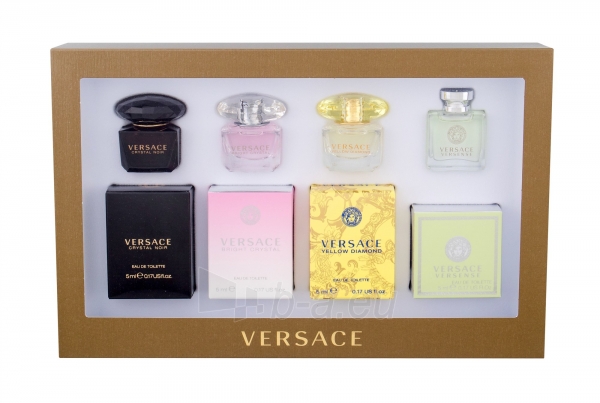 Tualetinis vanduo Versace Mini Set 4 Eau de Toilette 4x5ml paveikslėlis 1 iš 1