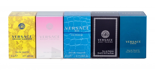 Tualetes ūdens Versace Mini Set EDT 5x5ml paveikslėlis 1 iš 1