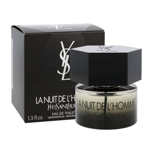 Tualetinis vanduo Yves Saint Laurent La Nuit De L Homme EDT 40ml paveikslėlis 1 iš 1