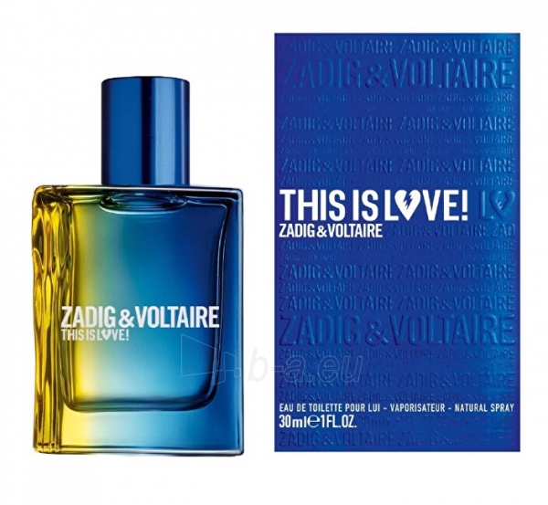 Tualetinis vanduo Zadig & Voltaire This is Love! for him - EDT - 50 ml paveikslėlis 1 iš 1