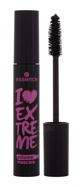 Essence I Love Extreme Volume Mascara Cosmetic 12ml Ultra Black paveikslėlis 2 iš 2