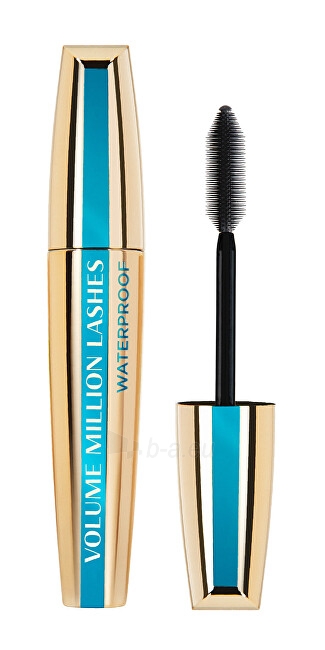 Tušas akims Loreal Paris Waterproof Mascara Volume Million Lashes Waterproof 9 ml Black paveikslėlis 1 iš 4