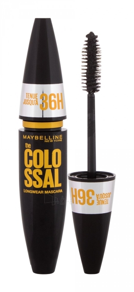 Tušas akims Maybelline The Colossal 01 Black Mascara 10ml paveikslėlis 1 iš 2